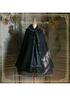 Sweet Dreamer Queen of Hell Vintage Cape(Limited Stock)